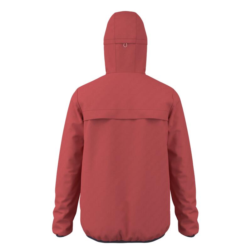Great Escapes Andreas rain Jackt mineral red/earth red 2/3
