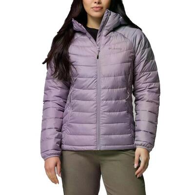 Jack columbia model powder lite ii hooded jacket kleur violet