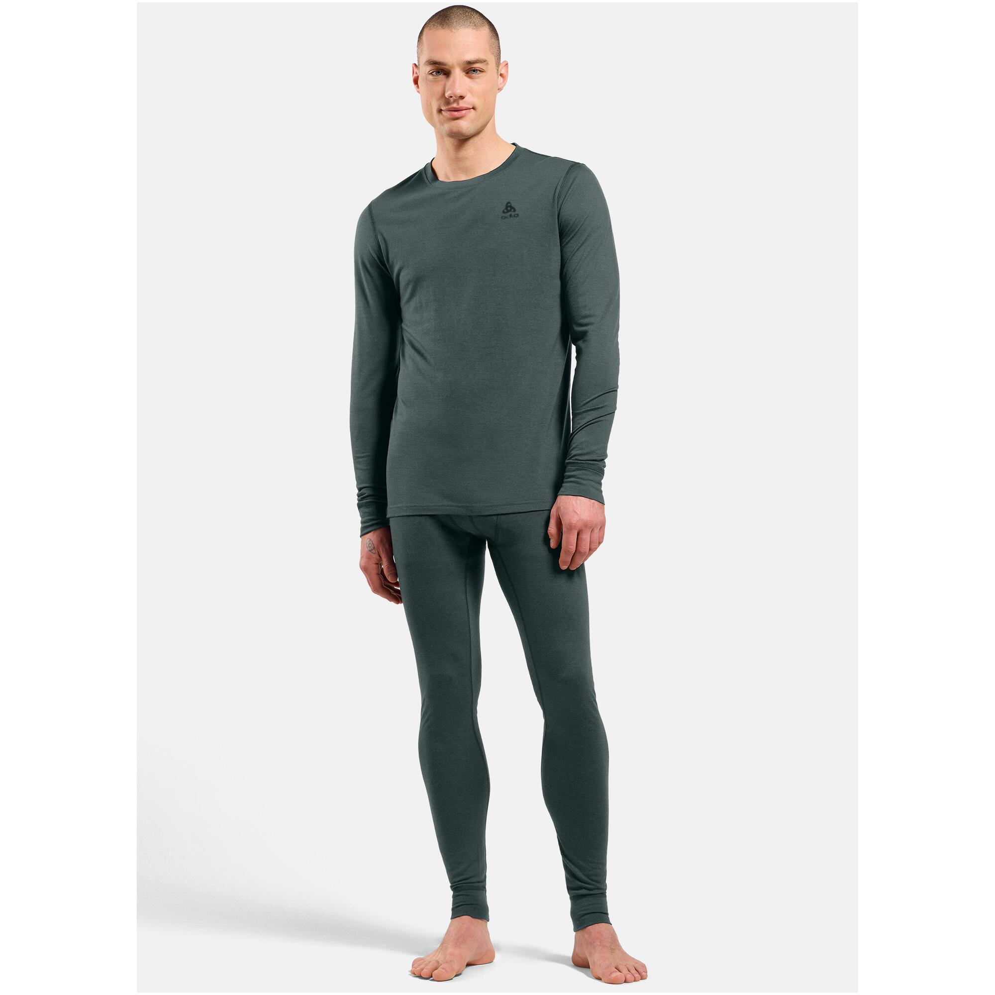 Bielizna termoaktywna z długim rękawem Odlo BL TOP crew neck l/s MERINO 200 3/7