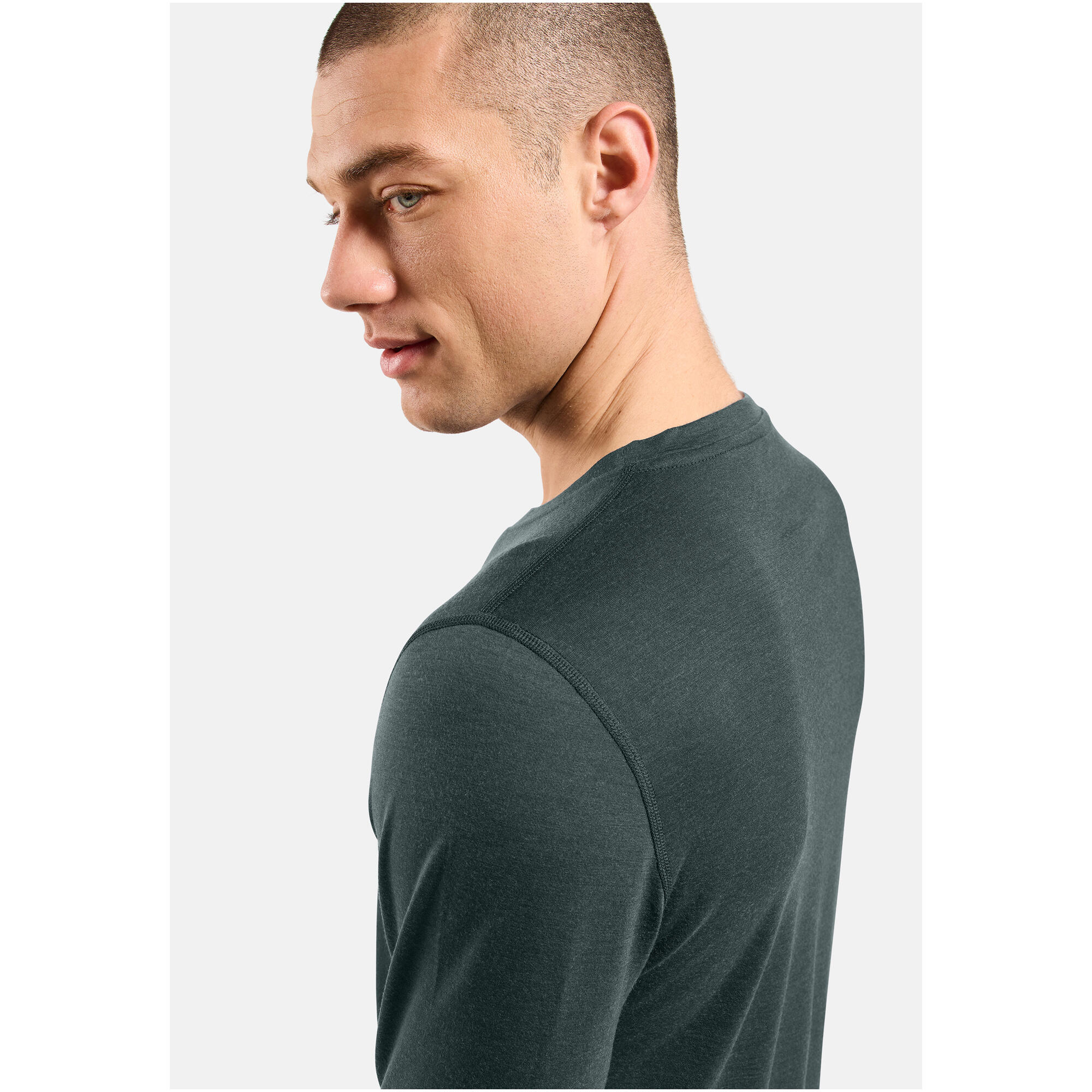 Bielizna termoaktywna z długim rękawem Odlo BL TOP crew neck l/s MERINO 200 5/7