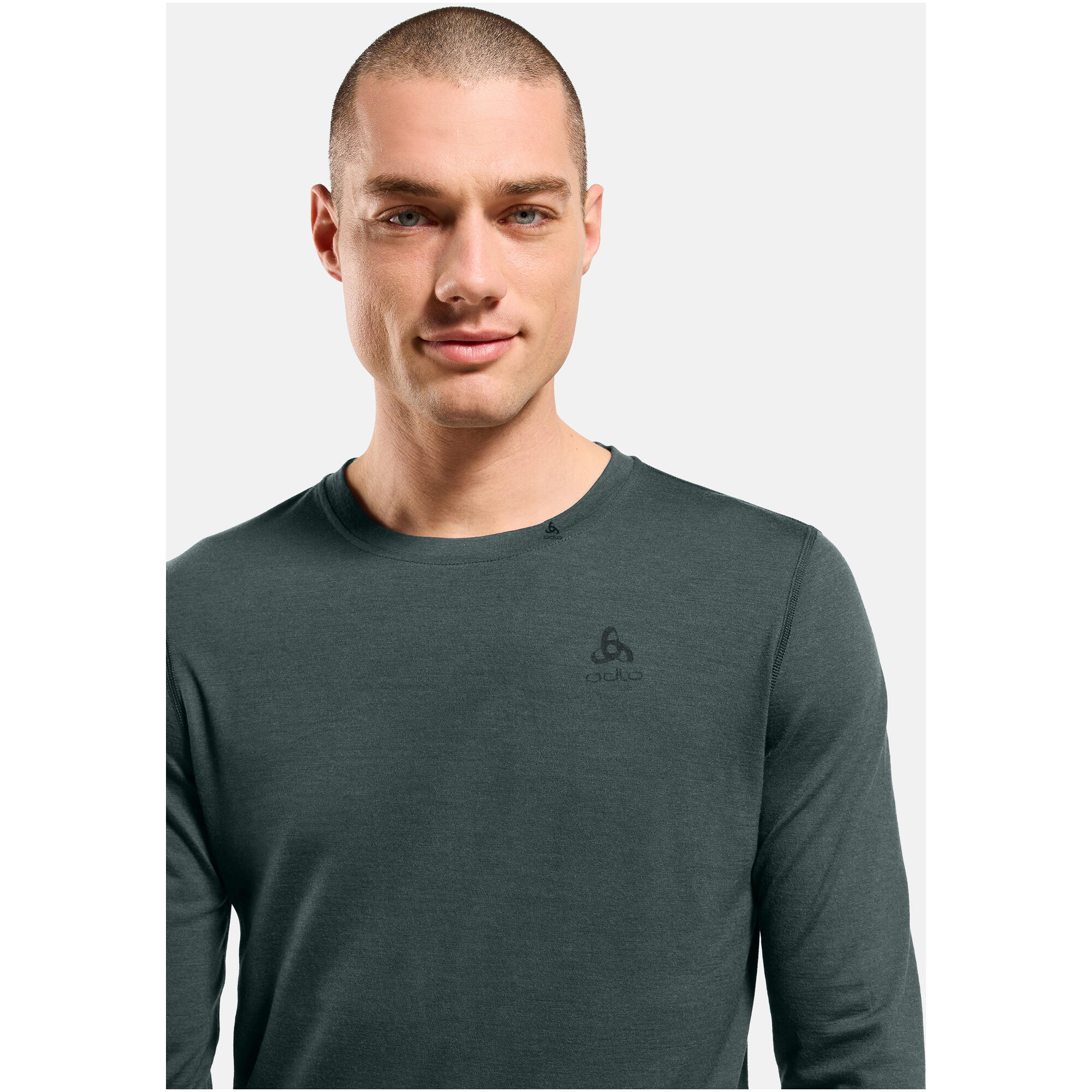 Bielizna termoaktywna z długim rękawem Odlo BL TOP crew neck l/s MERINO 200 4/7