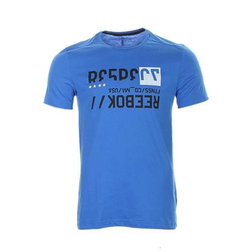 Reebok - T-shirt Universel Hommes Reebok Wor C Com Tee - T-shirt Manches Courtes - Bleu - Decathlon
