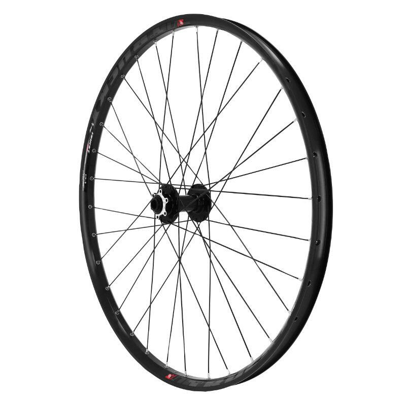VELOX Ruota anteriore per bicicletta a disco con cuscinetto a 6 fori (compatibile con