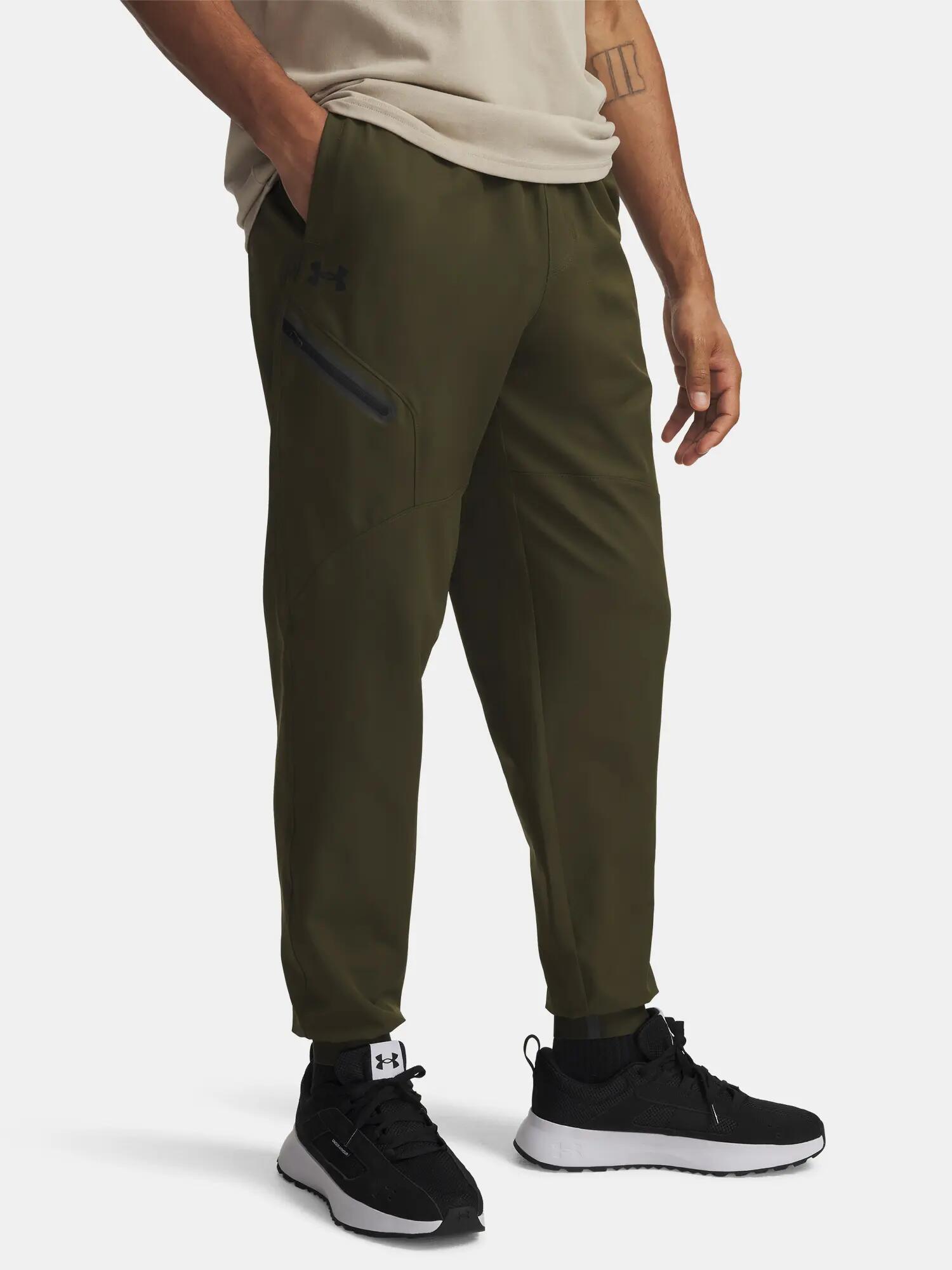 Férfi melegítőalsó Under Armour UA Unstoppable Woven Jogger-GRN 1/4