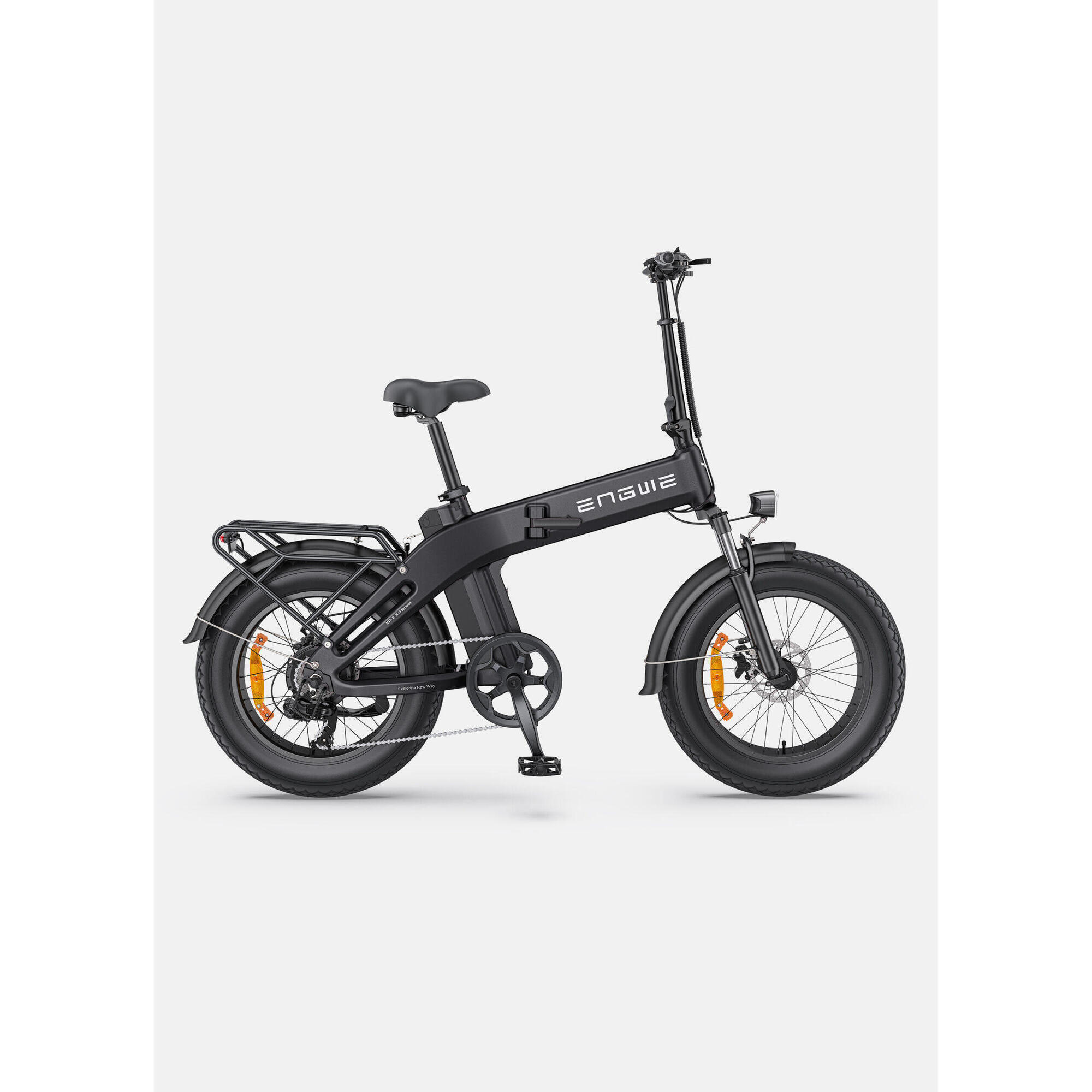 Engwe - Ep-2 3.0 Boost Édition 2025 Vélo Fatbike Pliable, Suspension Complète - Fatbike - Noir - Decathlon