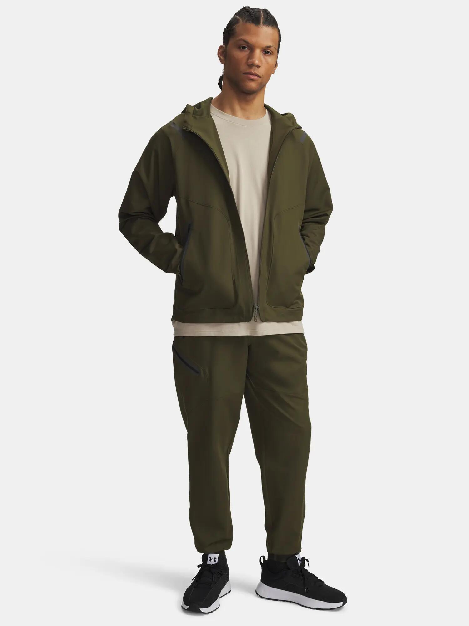 Férfi melegítőalsó Under Armour UA Unstoppable Woven Jogger-GRN 4/4