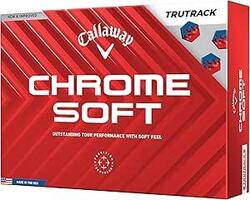 Callaway New Chrome Soft TruTrack 2024 Balles de golf