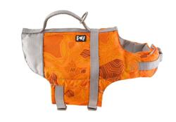 Gilet de sauvetage LIFE SAVIOR pour chiens orange camouflage Taille 0 0-5 kg