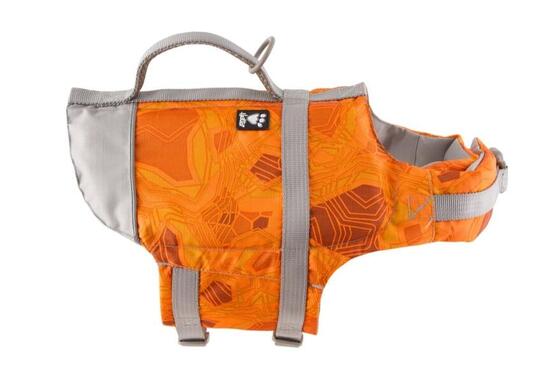 Gilet de sauvetage LIFE SAVIOR pour chiens orange camouflage Taille 0 0-5 kg