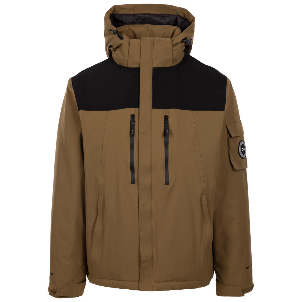 Men's Padded Adjustable Zip Off Hood Waterproof Jacket - Jenkins