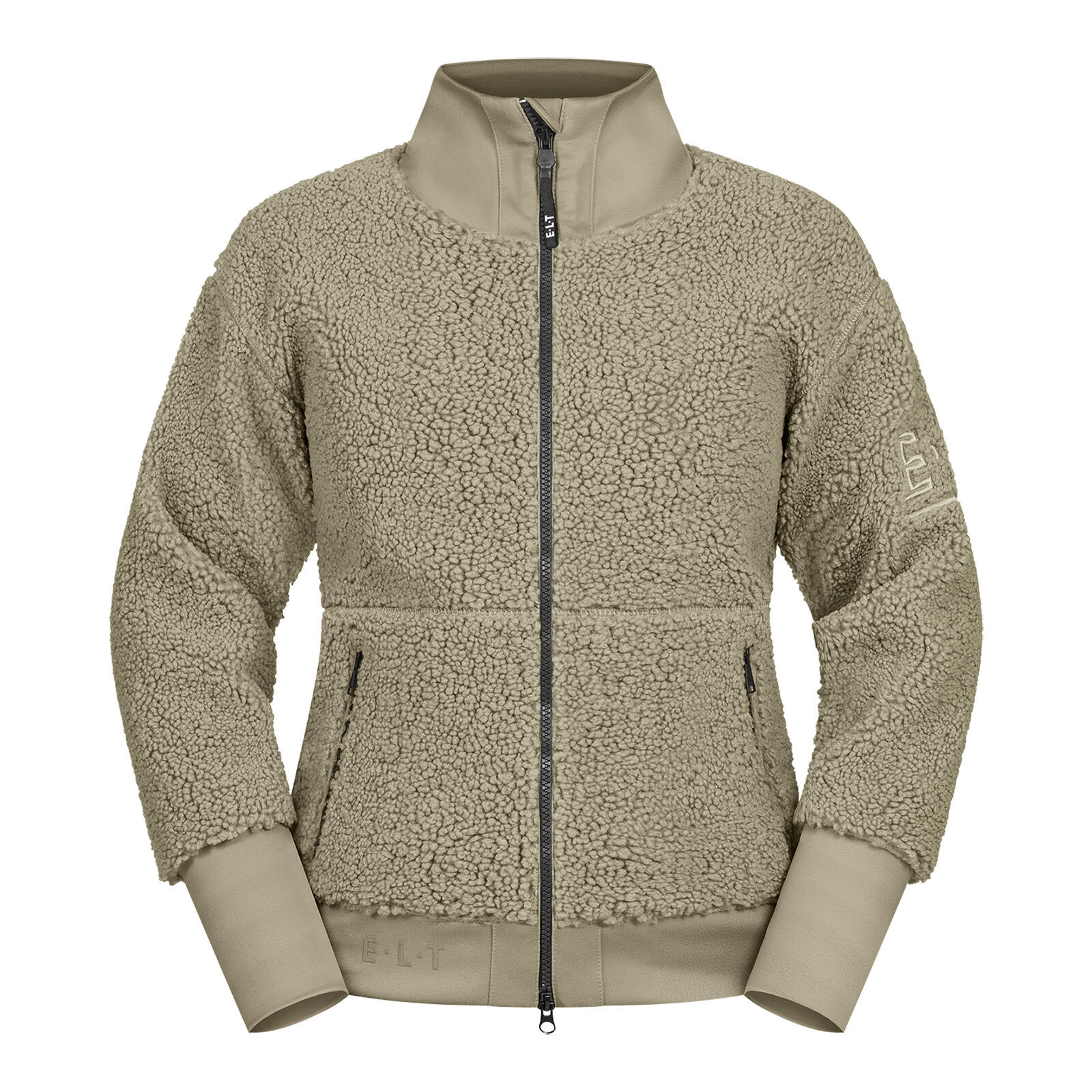 Elt - Veste Équitation Polaire Femme Elt Riverside - Veste De Concours - Beige - Decathlon