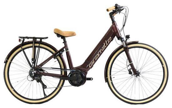 Granville E-Integrated 30 Unisex Elektro-Citybike Shimano Acera 7S 400 Wh 700 mm