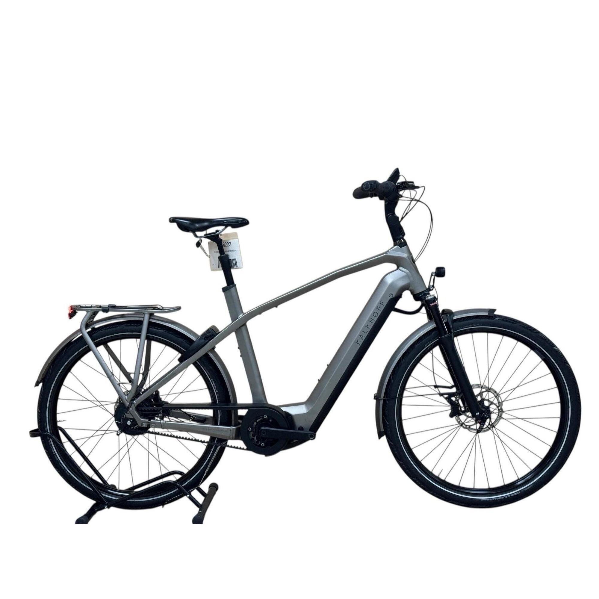 Kalkhoff - Reconditionné - Vélo Électrique Kalkhoff Image 7.b Excite Enviolo - Comme Neuf - Vélo Ville - Gris - 53 Cm - Decathlon