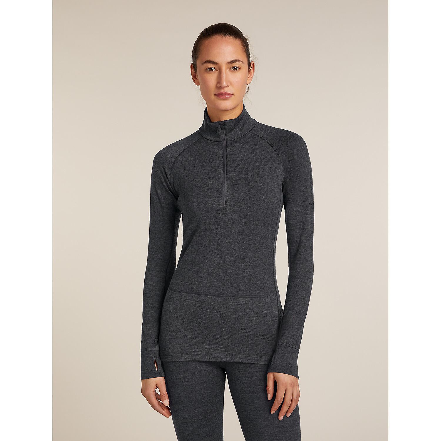 Damen Unterhemd Wo Merino 260 ZoneKnit LS Half 2/4
