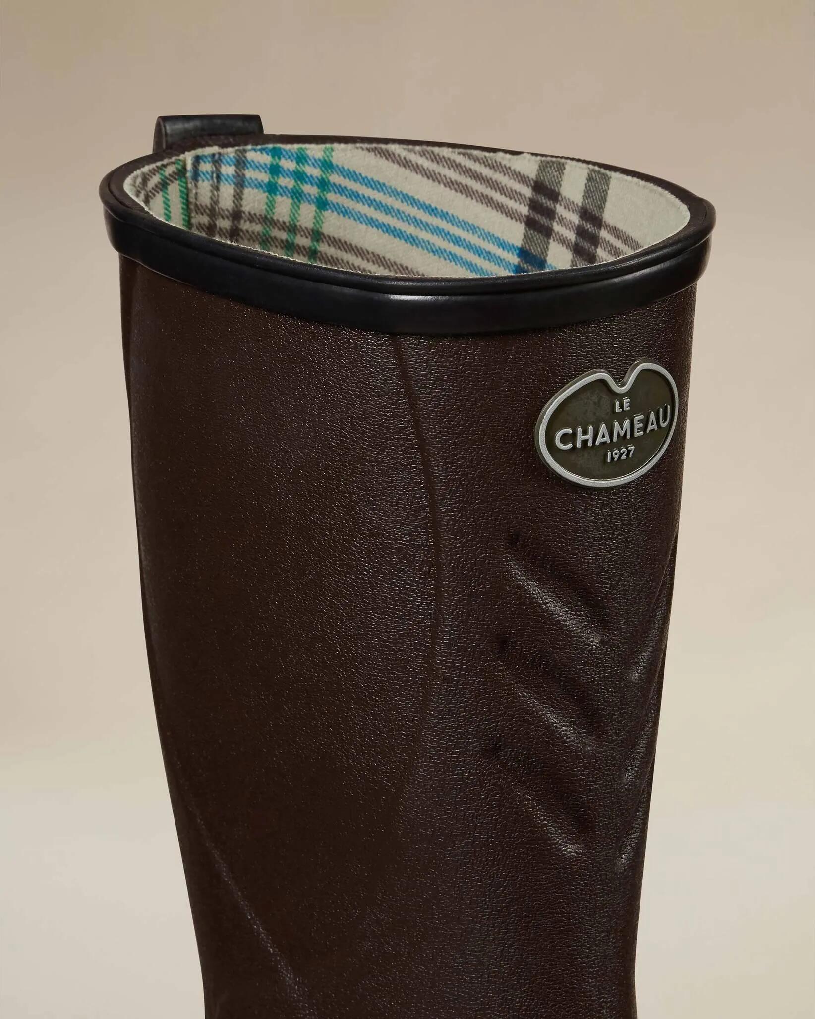 Bottillons Cérès Le Chameau Doublés de Jersey Marron - 40 4/6