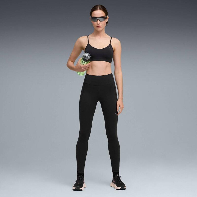 Colanti femei Puma W Cloudspun Tight - Hw Fl, Negru