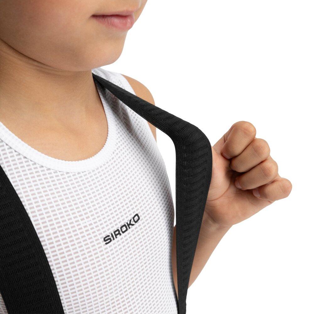 Salopette da ciclismo a gamba corta da bambino Bambini e bambine K-Core Benji Bl 4/8