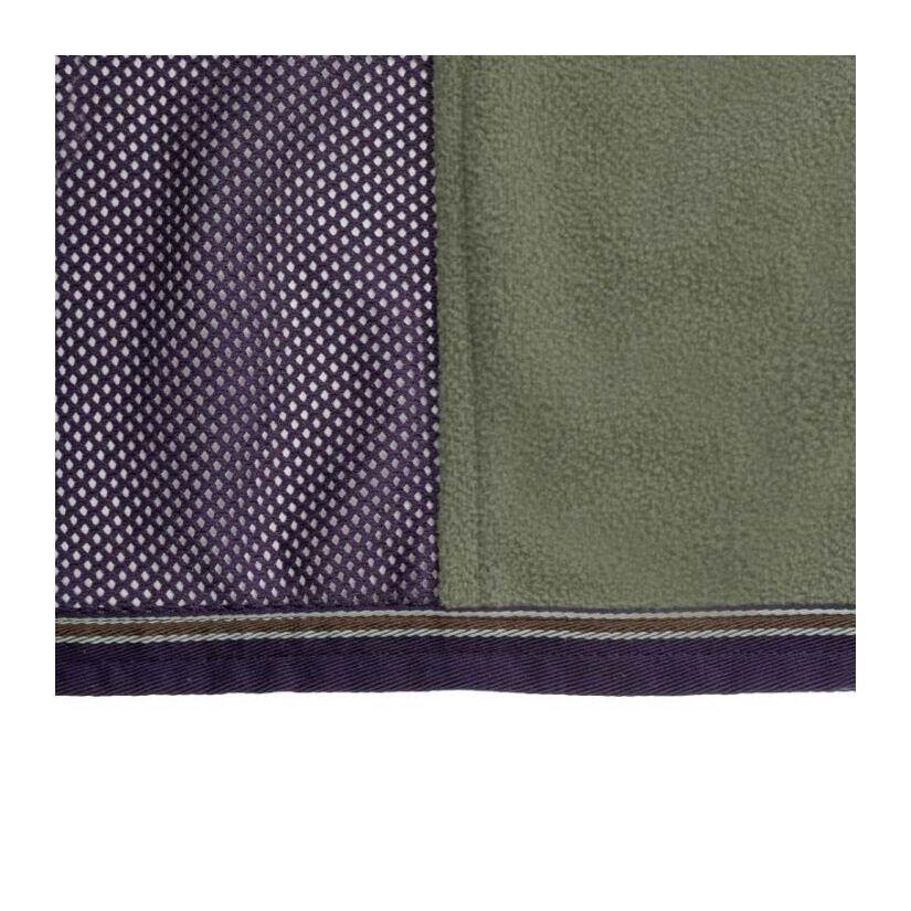 Kavalkade - Couverture Anti-mouches Pour Cheval Avec Dos Polaire Kavalkade Fly'n - Couverture Cheval - Bleu|vert - 135 Cm - Decathlon