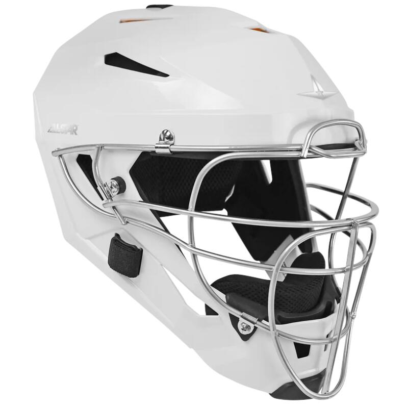 All Star CKW-PHX Pro Fastpitch Catching Kit  M White/Scarlet 2/7