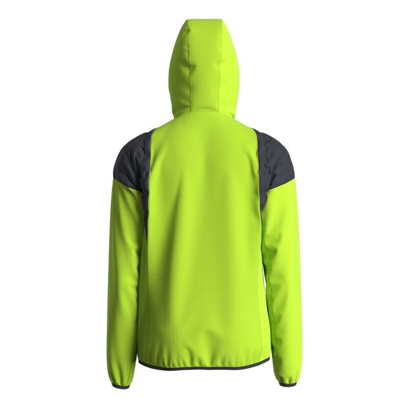 Great Escapes Theo man hybrid jacket vulcan/lime green 2/3