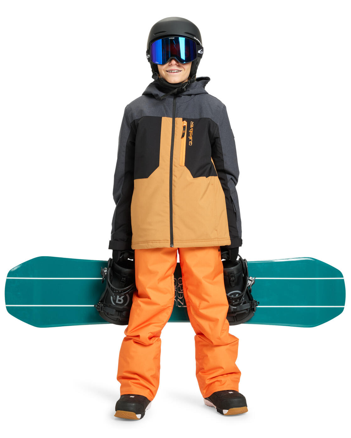Pantalon de snow technique ESTATE Orange Garçon 3/4