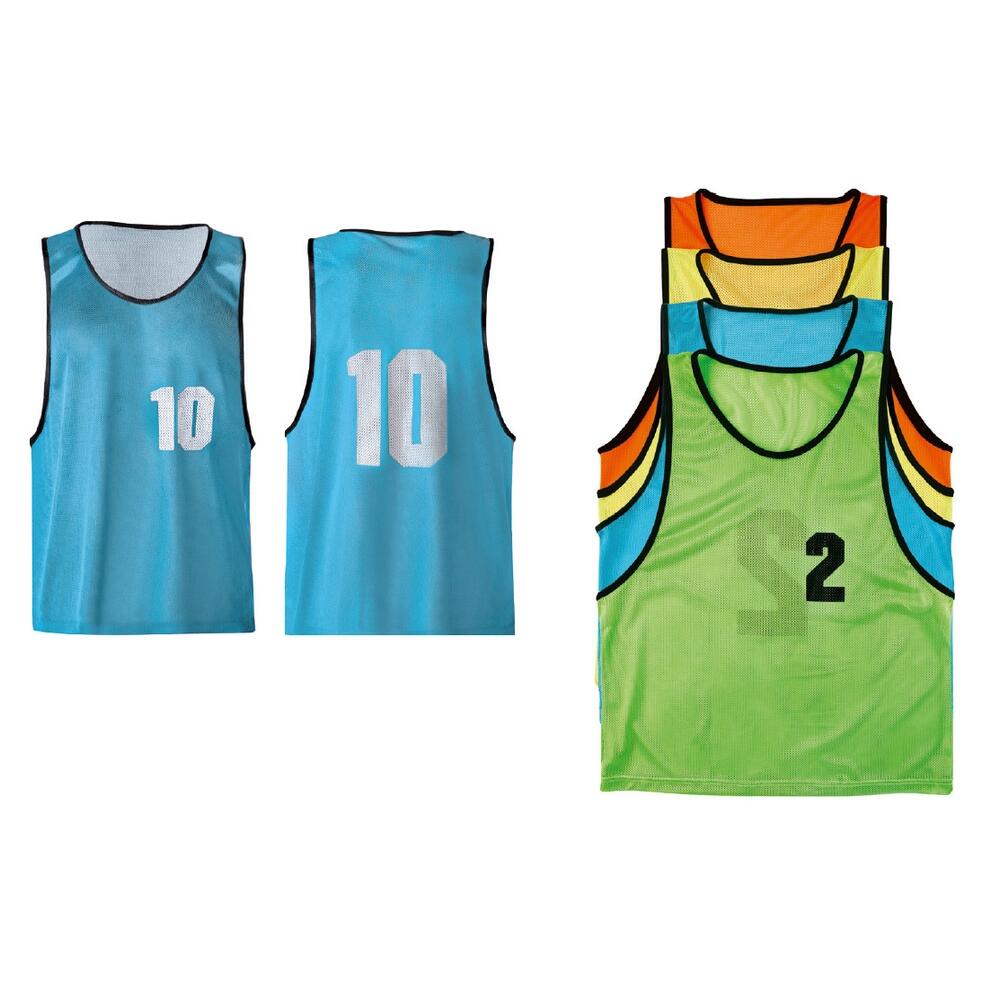 Numbered Tremblay vests from 1 to 10 (x10)