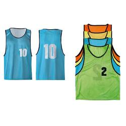 Chasubles Tremblay numérotées de 1 à 10 (x10)