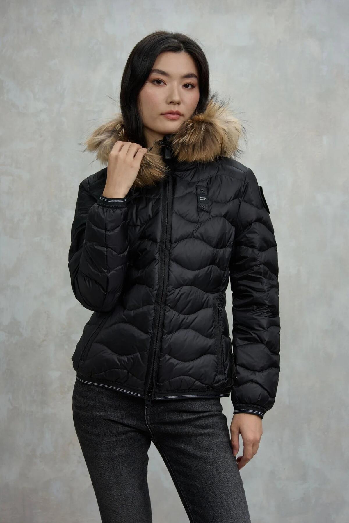 Kurtka BLAUER ALDIE Czarny 5/5