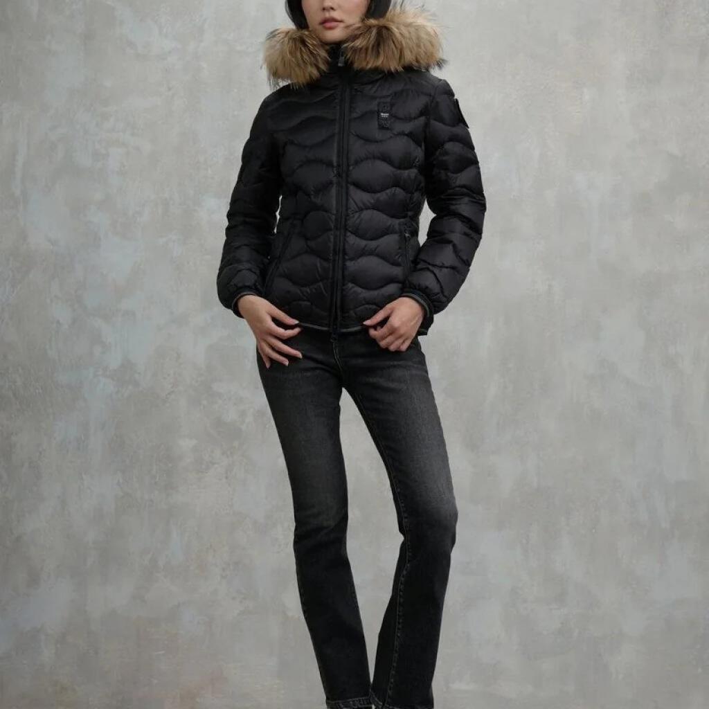 Kurtka BLAUER ALDIE Czarny 4/5