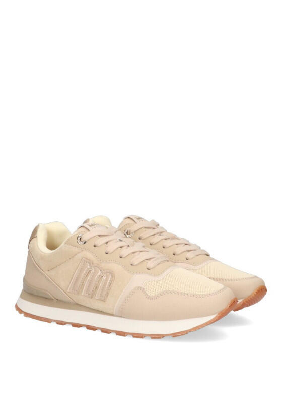 Deportivas Casual Mujer Suela Plana - Modelo 69983 Beige 2/6