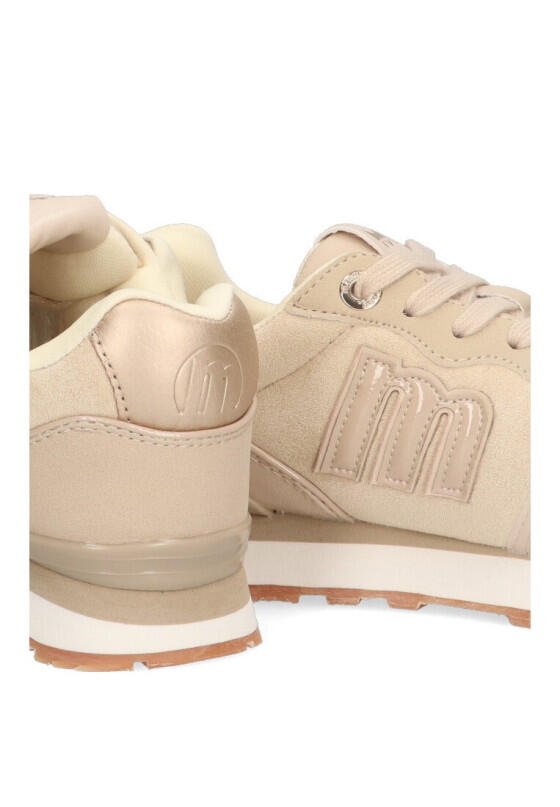 Deportivas Casual Mujer Suela Plana - Modelo 69983 Beige 6/6