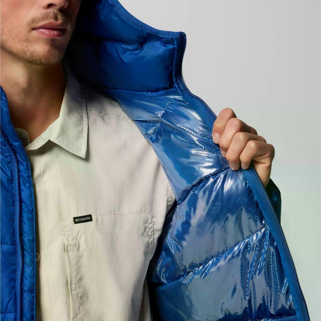 Veste Columbia Modèle Fivemile Butte Ii Hooded Couleur Bleu 3/5