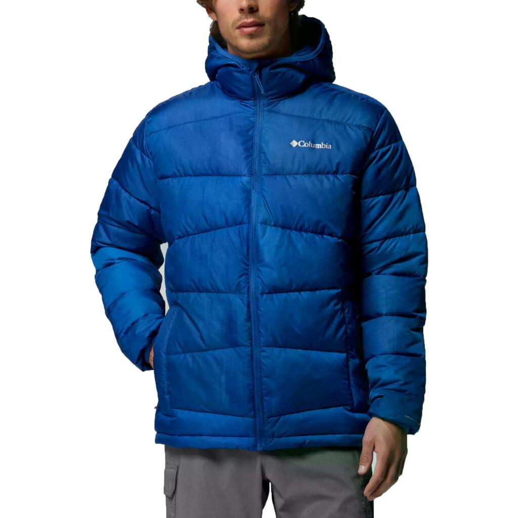 Columbia - Veste Columbia Modèle Fivemile Butte Ii Hooded Couleur Bleu - Veste - Bleu - Decathlon
