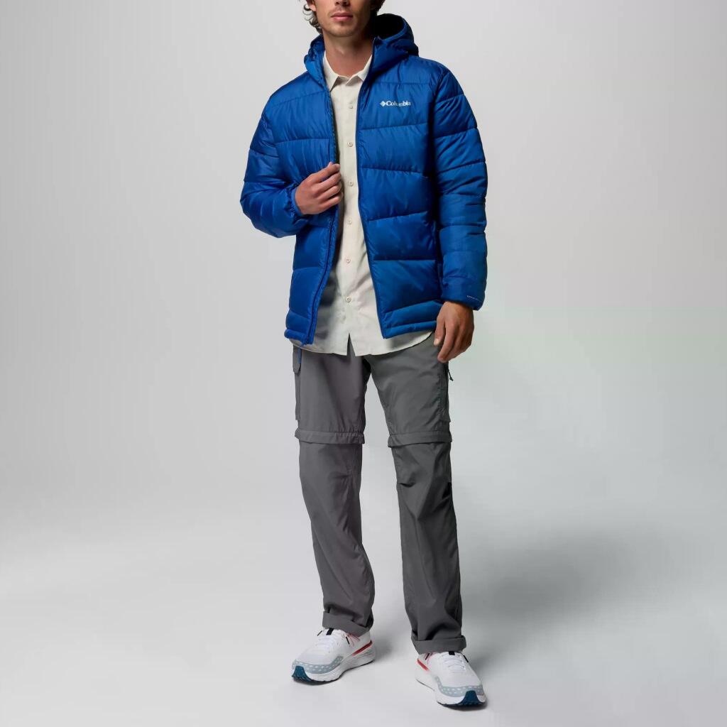 Veste Columbia Modèle Fivemile Butte Ii Hooded Couleur Bleu 4/5