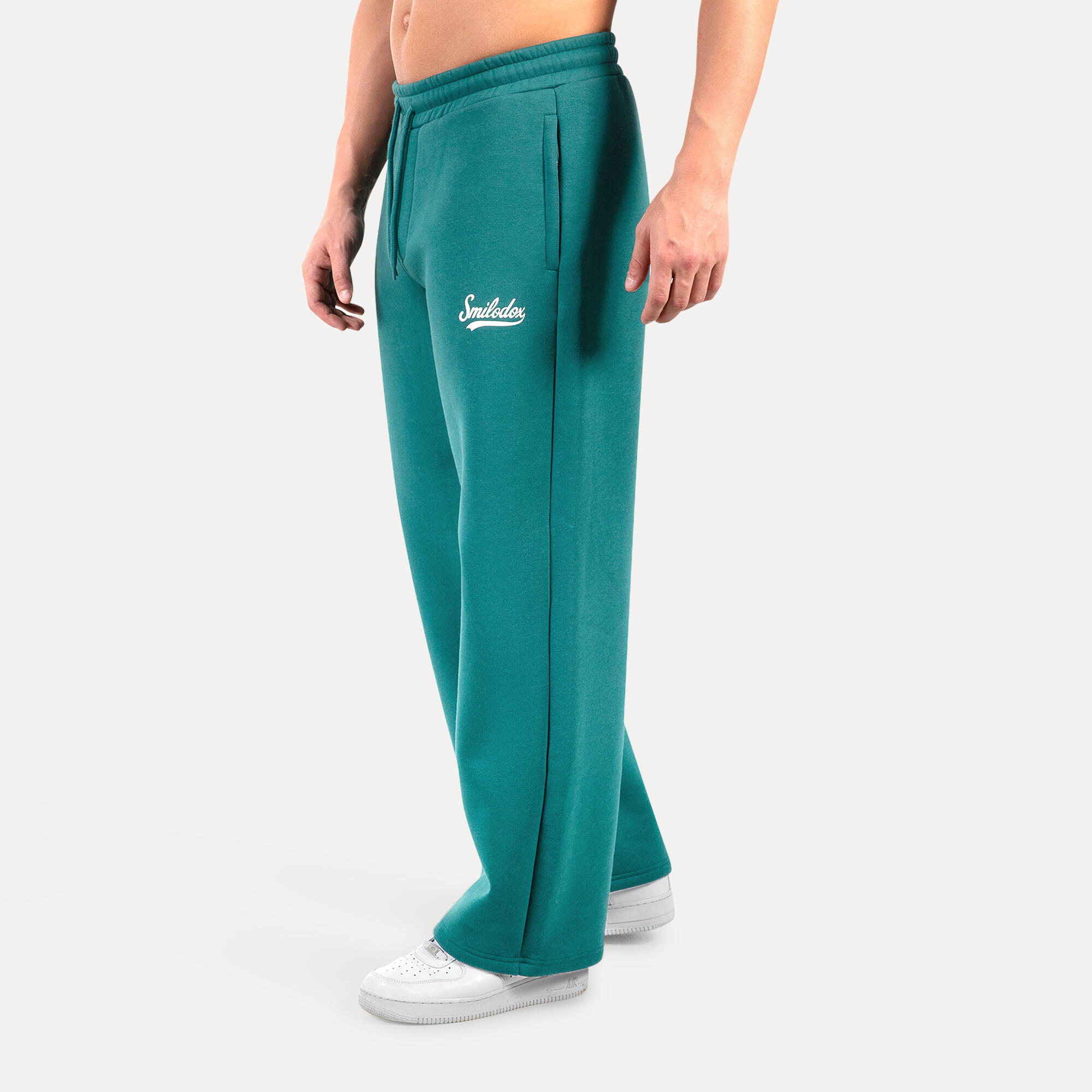 Herren Jogginghose Lorik Dunkel Grün 2/5