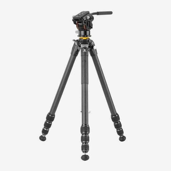 Trépied VESTA GO 264CV14 - Carbone - adapté longue vue - Léger - outdoor