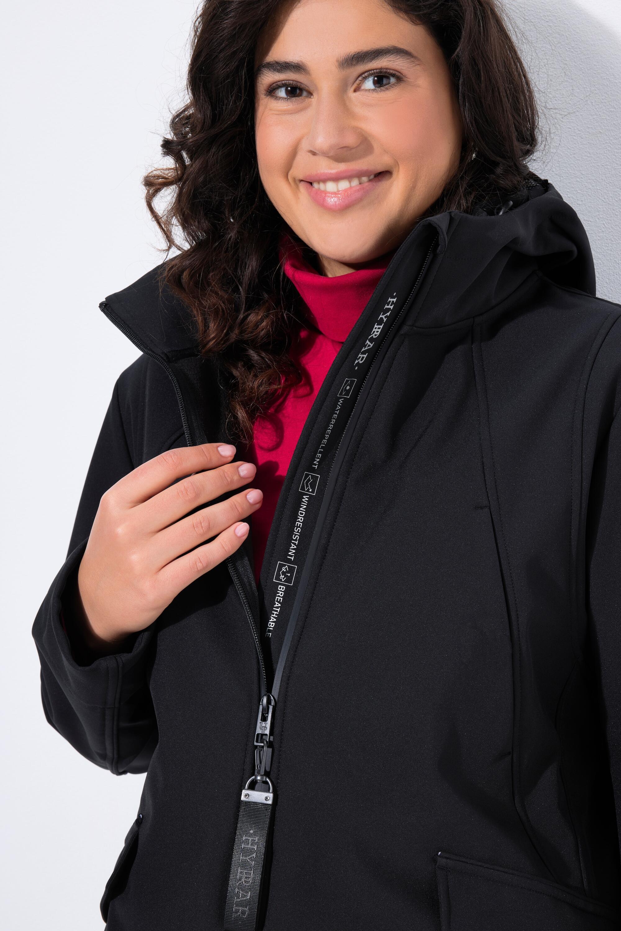 Femme Veste Softshell HYPRAR à capuche déperlante 5/7
