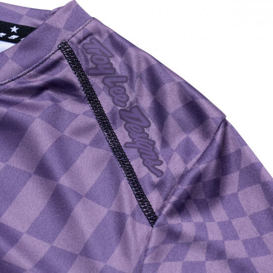 Jersey manches longues Femme TROY LEE Lilium Twisted Deep Purple 3/4