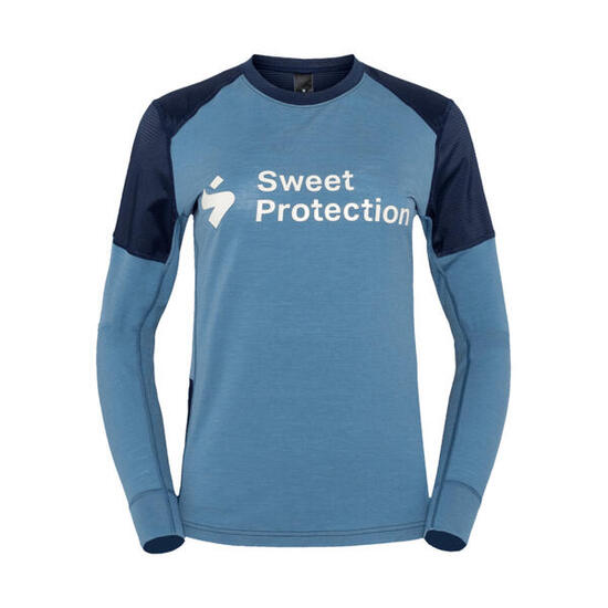Damska koszulka z długim rękawem z wełny merino Sweet Protection Hunter