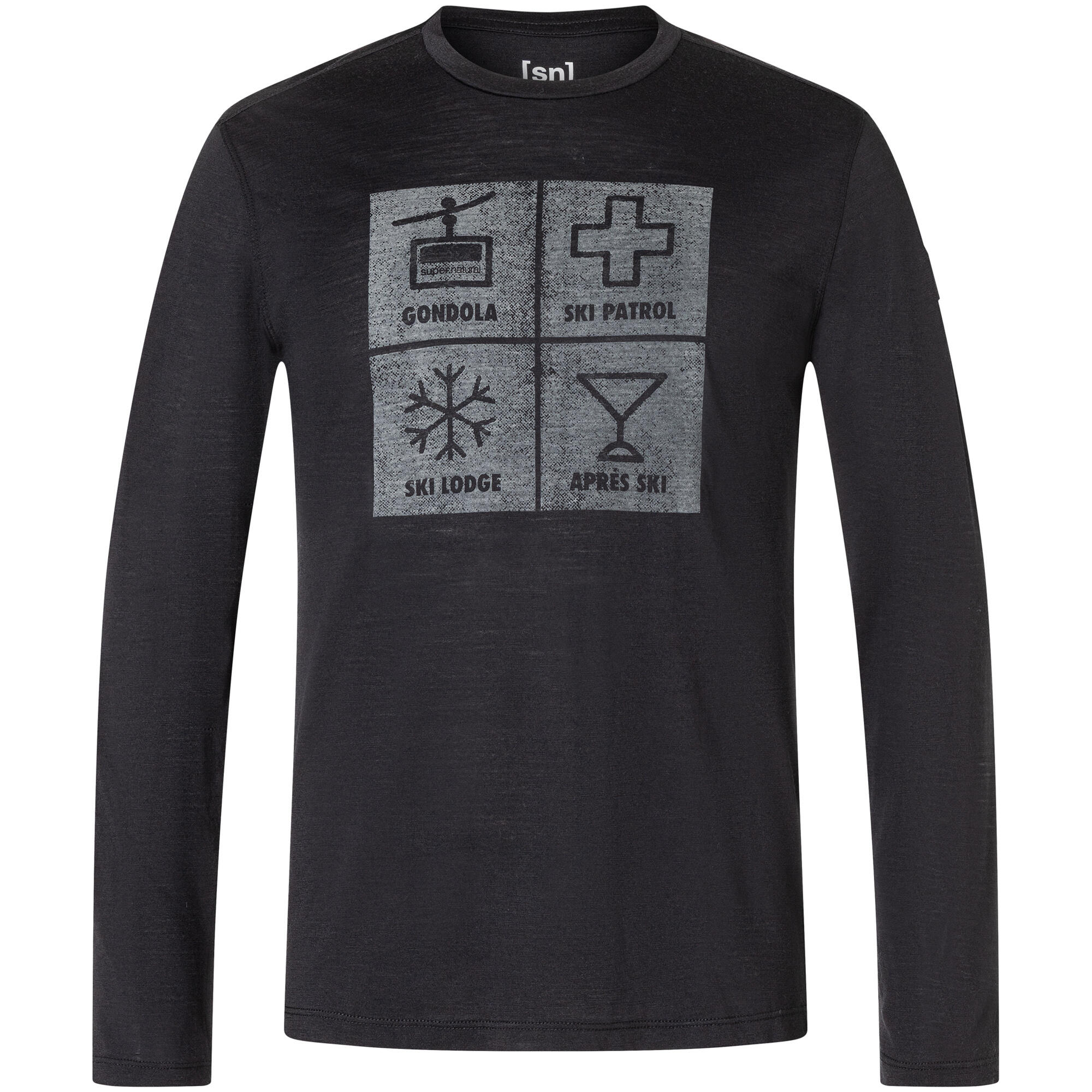 Longsleeve SUPER.NATURAL M SWISS LODGE LS 5/7