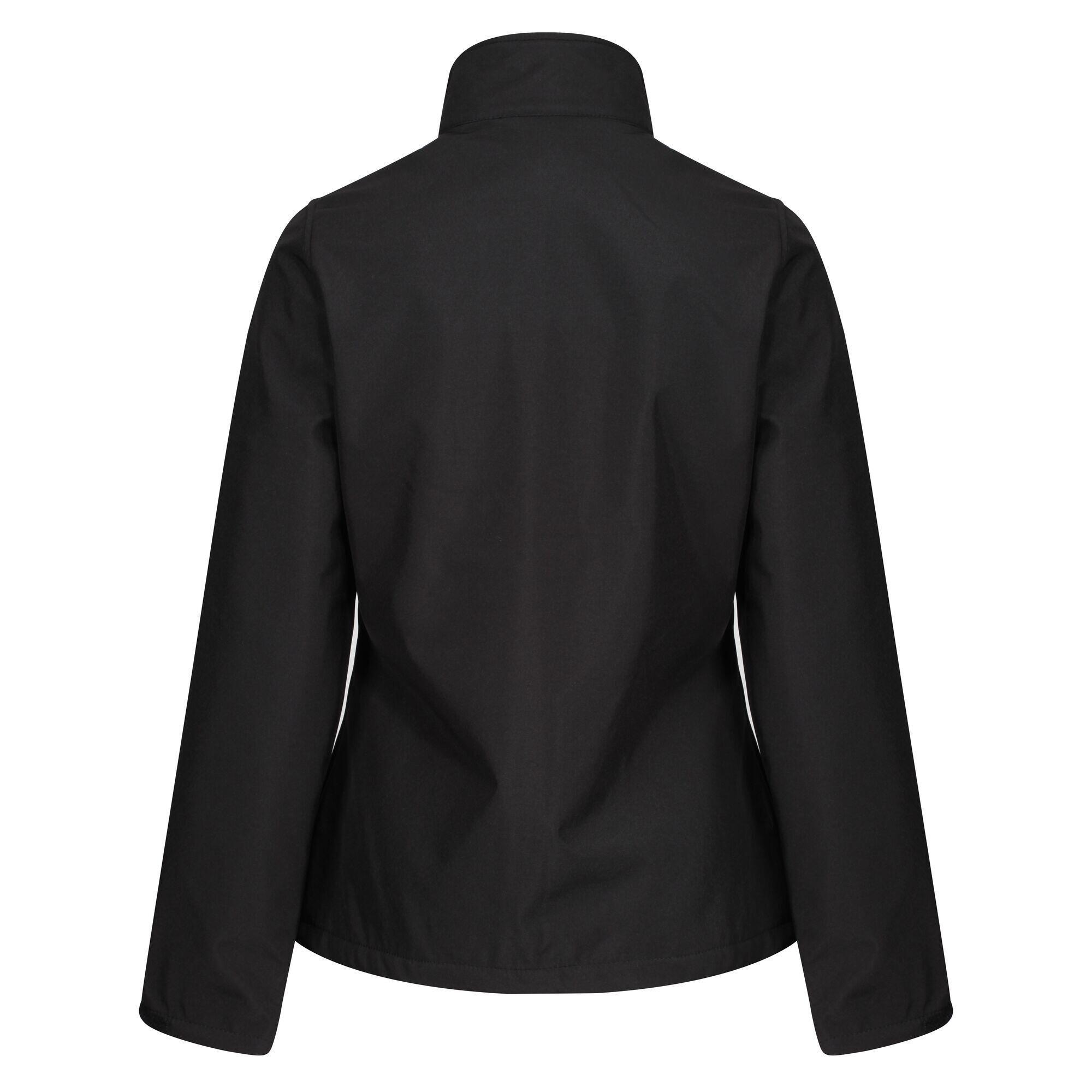 Womens/Ladies Ablaze 3 Layer Membrane Soft Shell Jacket (Black) 2/5