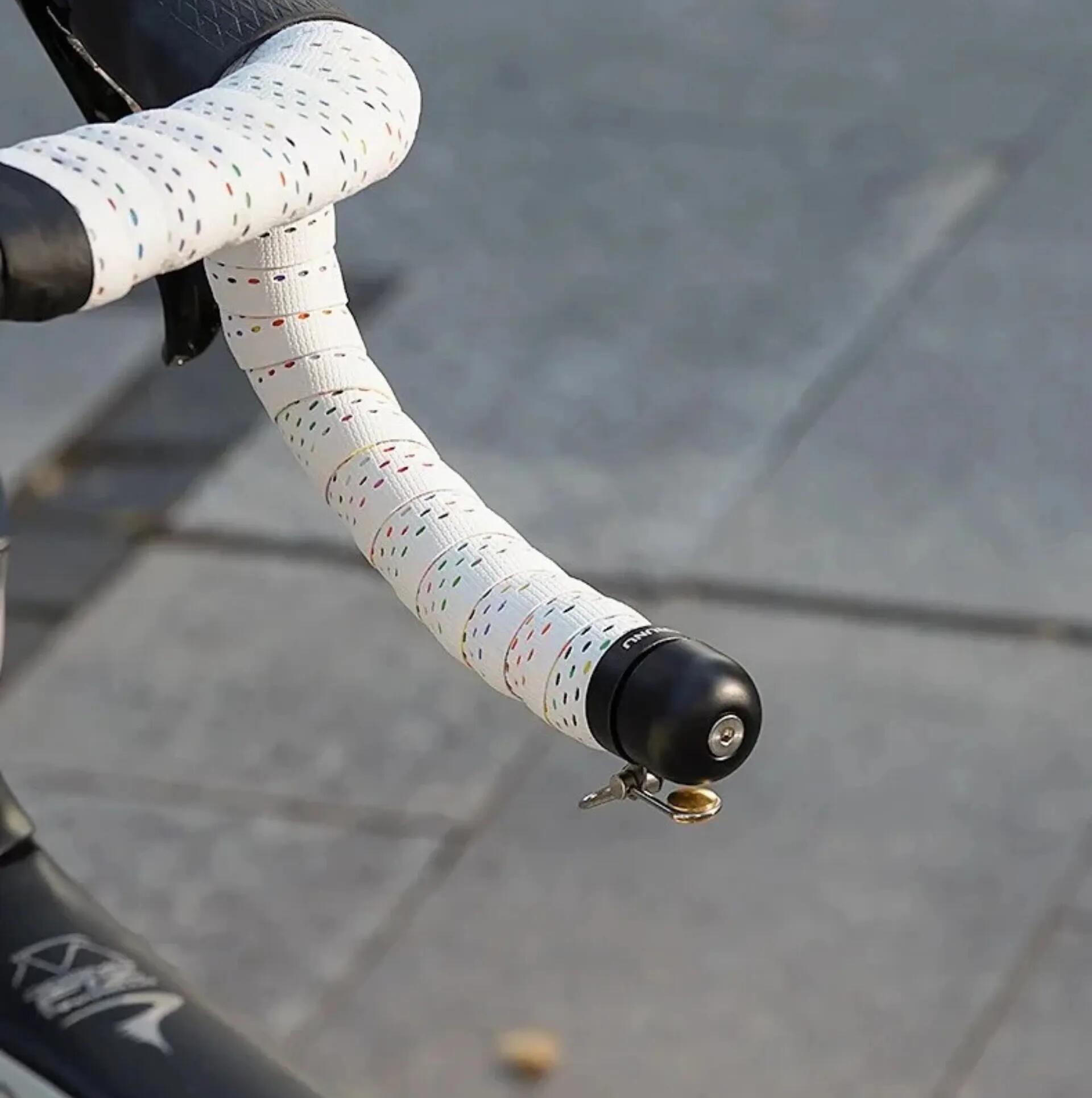 Sonnette embout de guidon vélo – Cuivre 110 dB – Ø 18–25 mm 3/4