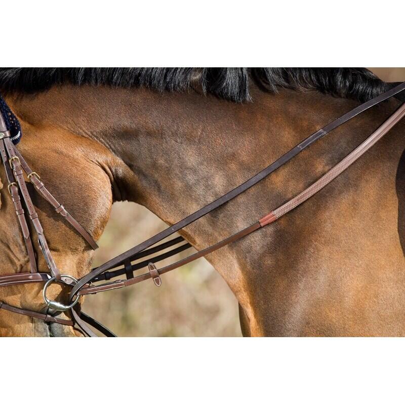 Riendas de cuero alemán para caballos HFI 2/2