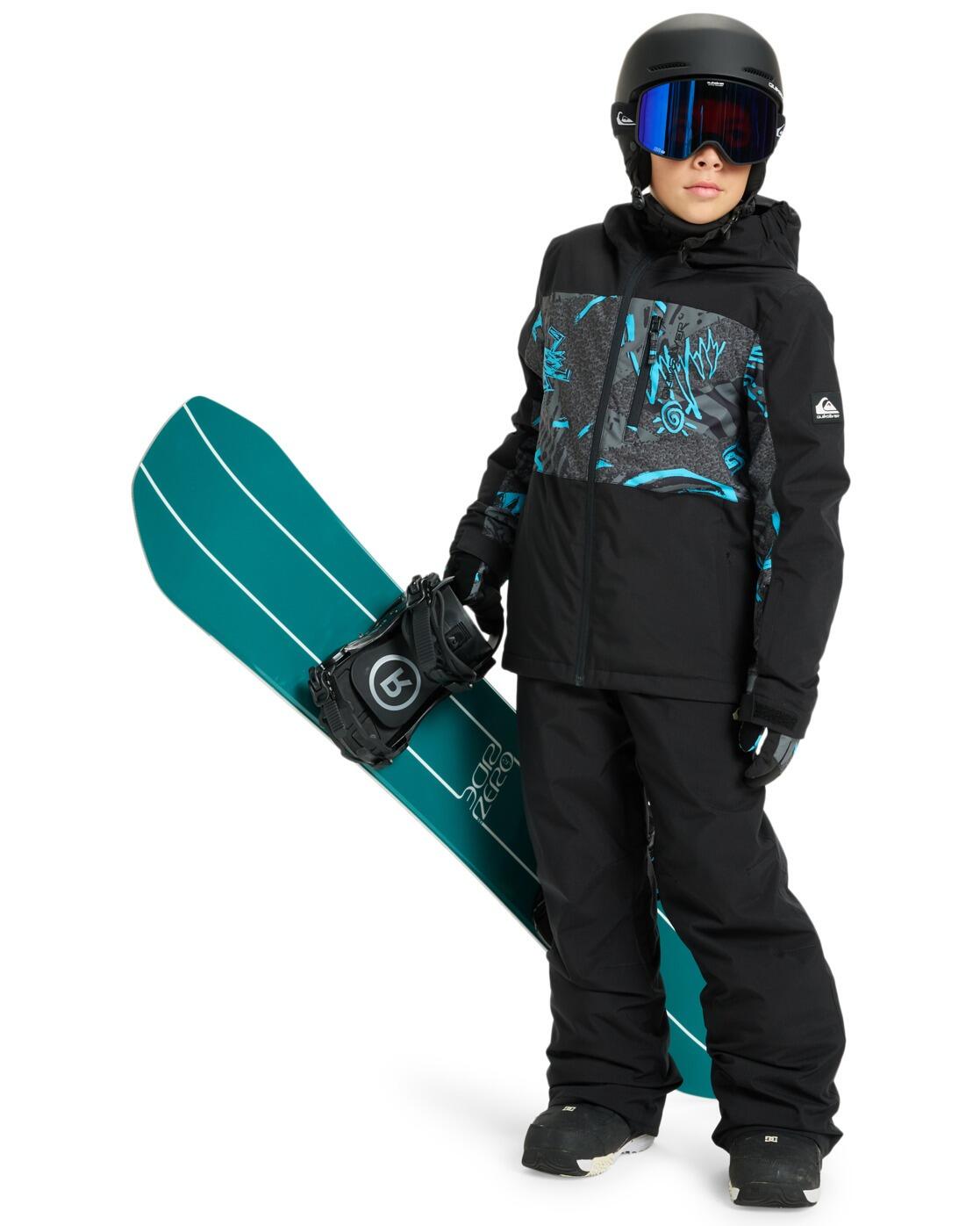 Pantalon de snow technique ESTATE Noir Garçon 3/4