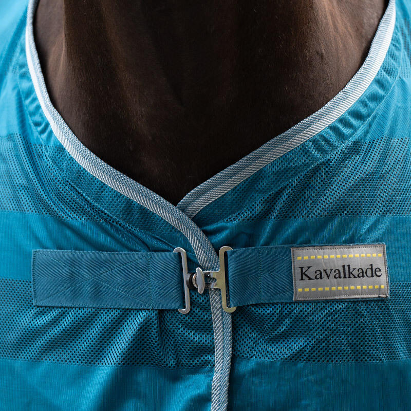 Couverture anti-mouches pour cheval Kavalkade Stripe 2/3