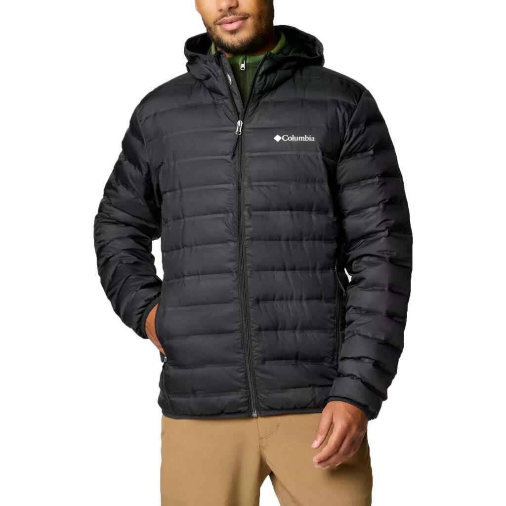 Kurtka COLUMBIA LAKE 22 II DOWN HOODED JACKET Czarny