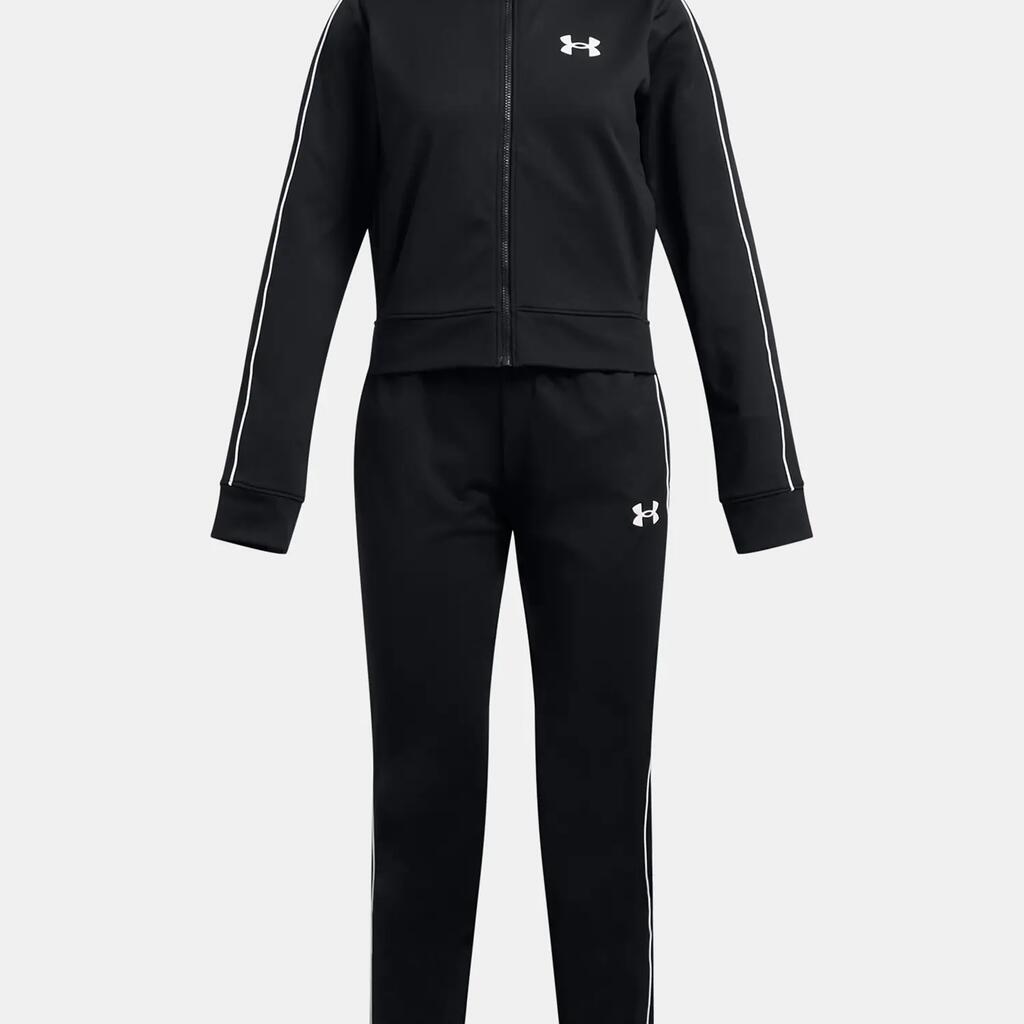 Комплект за момичета Under Armour UA Icon Knit Crop Tracksuit