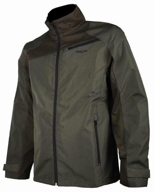 Veste De Chasse Treeland Oxford Maquisard Verte 1/4