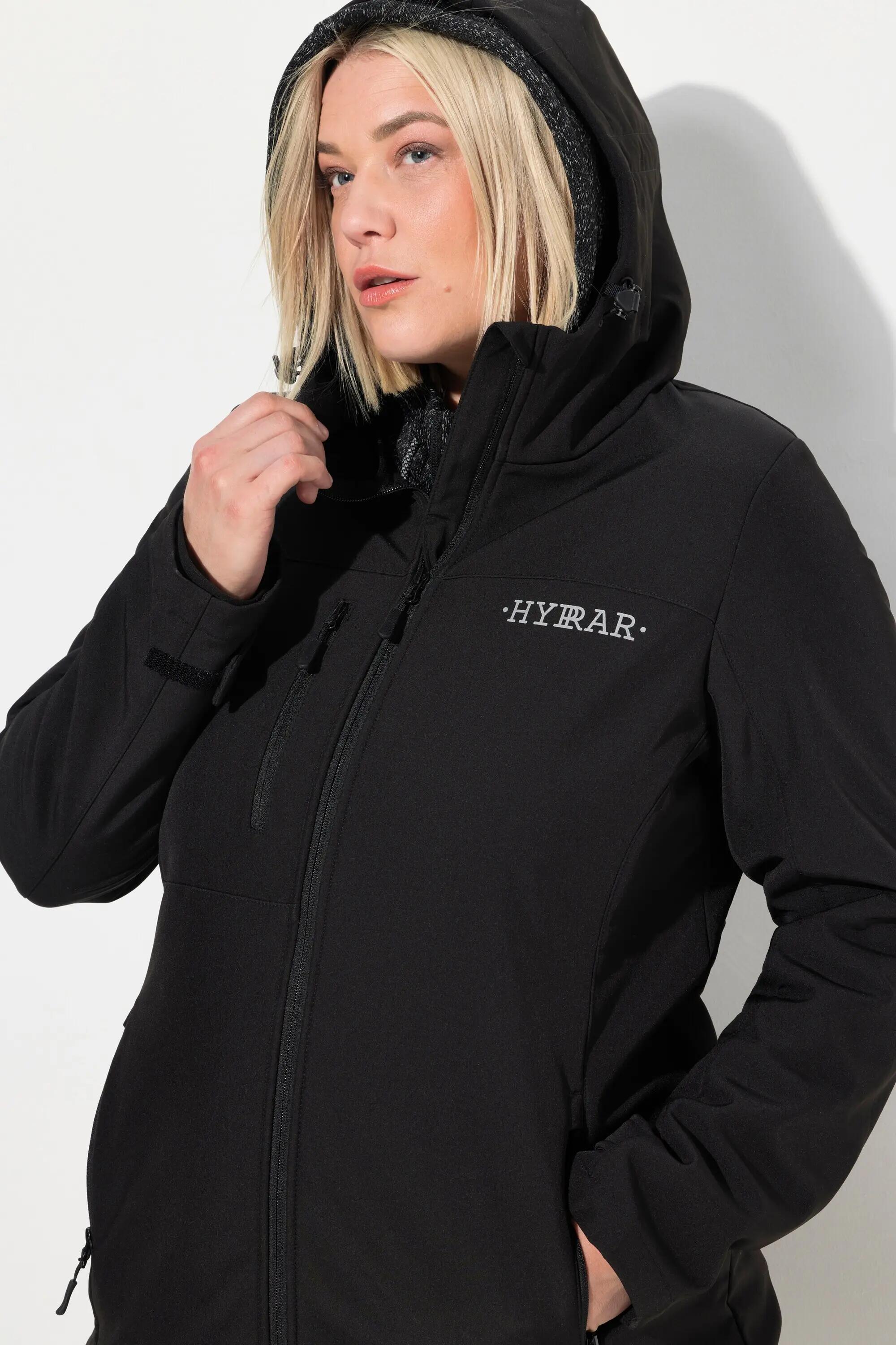 Femme Veste Softshell HYPRAR déperlante matière stretch et imprimé réfléchissant 8/11