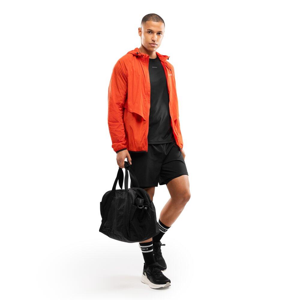 Veste coupe-vent running homme Fitness Bund Brick Rouge 3/7